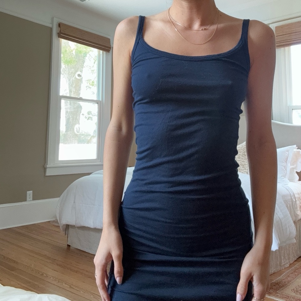 Blue Basic Dress - image 1
